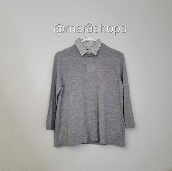 Kate Spade Broome Street Collared Relax Sweater - Picture 2 of 7